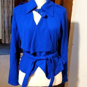 Love Notes Belted Jacket NWT